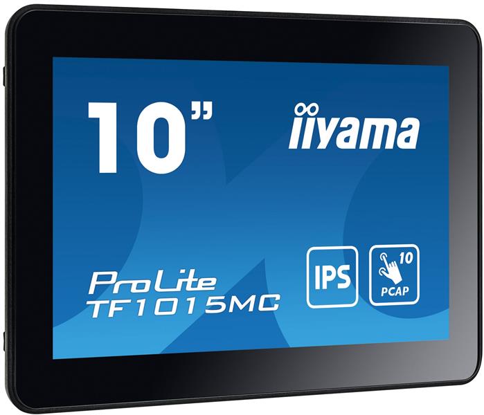 iiyama ProLite TF1015MC-B3 computer monitor 25,6 cm (10.1"") 1280 x 800 Pixels HD LED Touchscreen Zwart