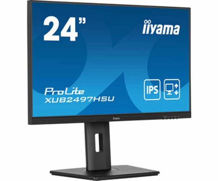 iiyama ProLite XUB2497HSU-B1 computer monitor 61 cm (24"") 1920 x 1080 Pixels Full HD LED Zwart