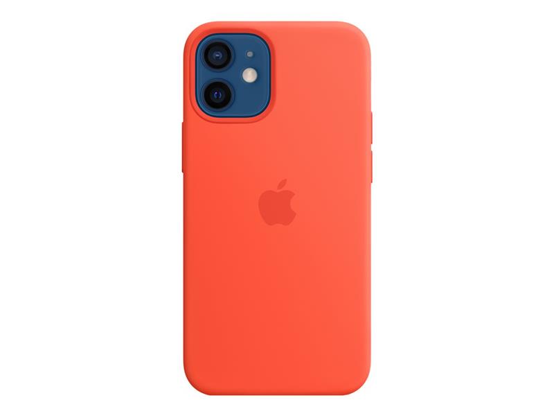  Apple Silicone Case with MagSafe iPhone 12 Mini Electric Orange