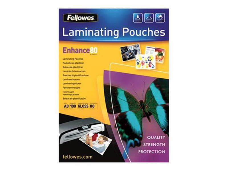 IL LAMINATING POUCH A3 80MIC 100PK