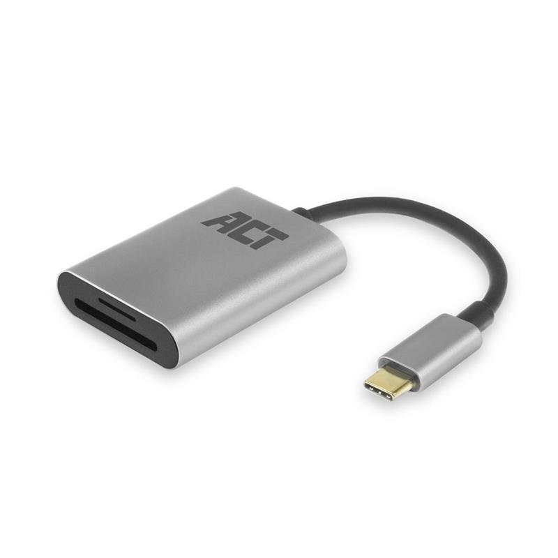 ACT USB-C cardreader voor SD micro SD