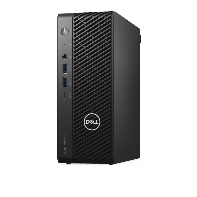 DELL Precision 3280 Intel® Core™ i7 i7-14700 16 GB DDR5-SDRAM 512 GB SSD NVIDIA T1000 Windows 11 Pro CFF PC Zwart