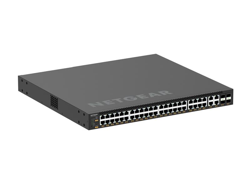 NETGEAR M4350-44M4X4V Managed L3 2.5G Ethernet (100/1000/2500) Power over Ethernet (PoE) 1U Zwart