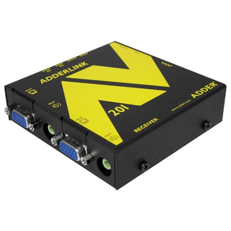 Adder ADDERLink AV200 Serie VGA audio-RS-232 receiver