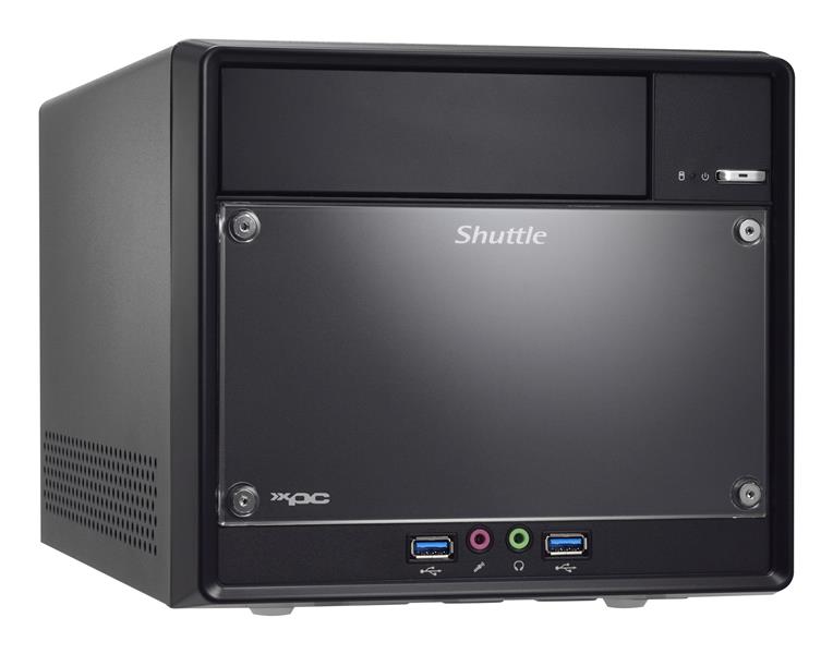 Shuttle XPC cube Barebone SH610R4 - S1700, Intel H610, 1x PCIe X16, 1x PCIe X1, 1x LAN,1x HDMI, 2x DP, 1x VGA 2x 3.5""