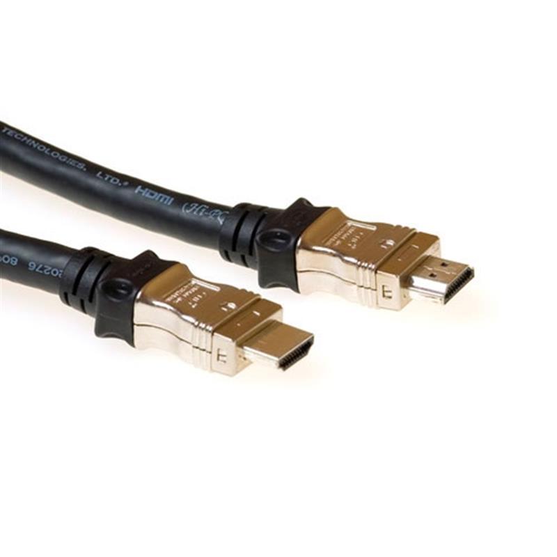 ACT HDMI SLAC aansluitkabel HDMI-A male - HDMI-A male