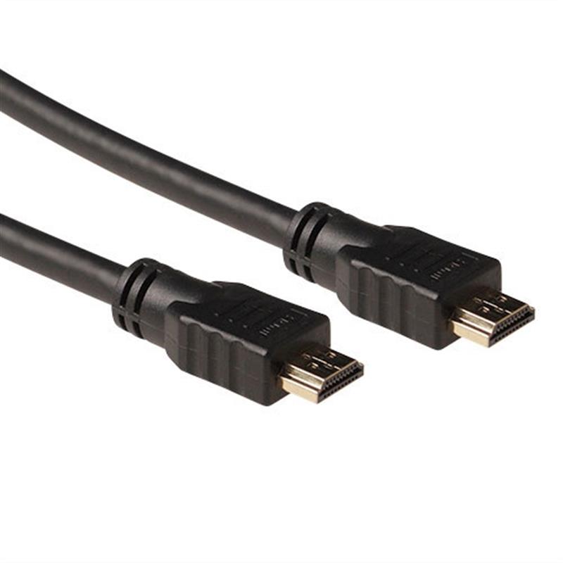 ACT 0.5 meter High Speed Ethernet kabel HDMI-A male - male (AWG30)