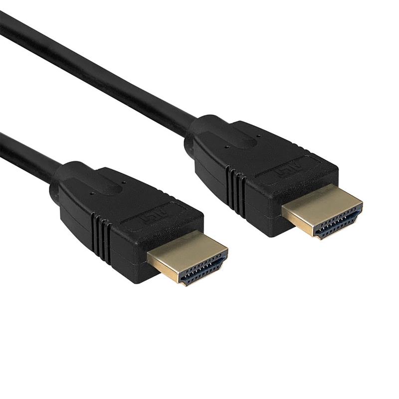 ACT AK3916 HDMI kabel 2 m HDMI Type A (Standaard) Zwart