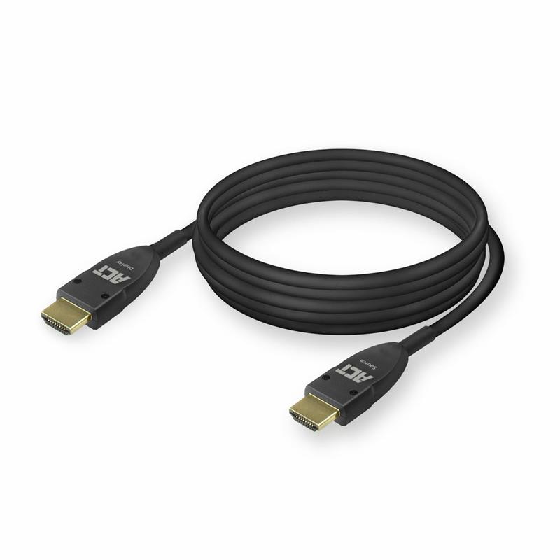 ACT AK4143 HDMI kabel 15 m HDMI Type A (Standaard) Zwart