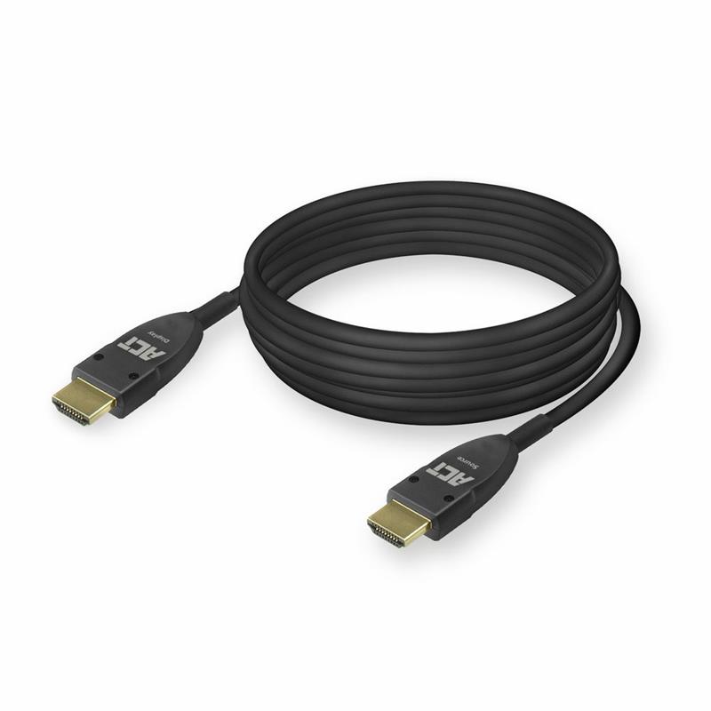 ACT AK4144 HDMI kabel 20 m HDMI Type A (Standaard) Zwart