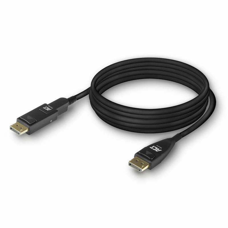 ACT AK4152 DisplayPort kabel 20 m Zwart