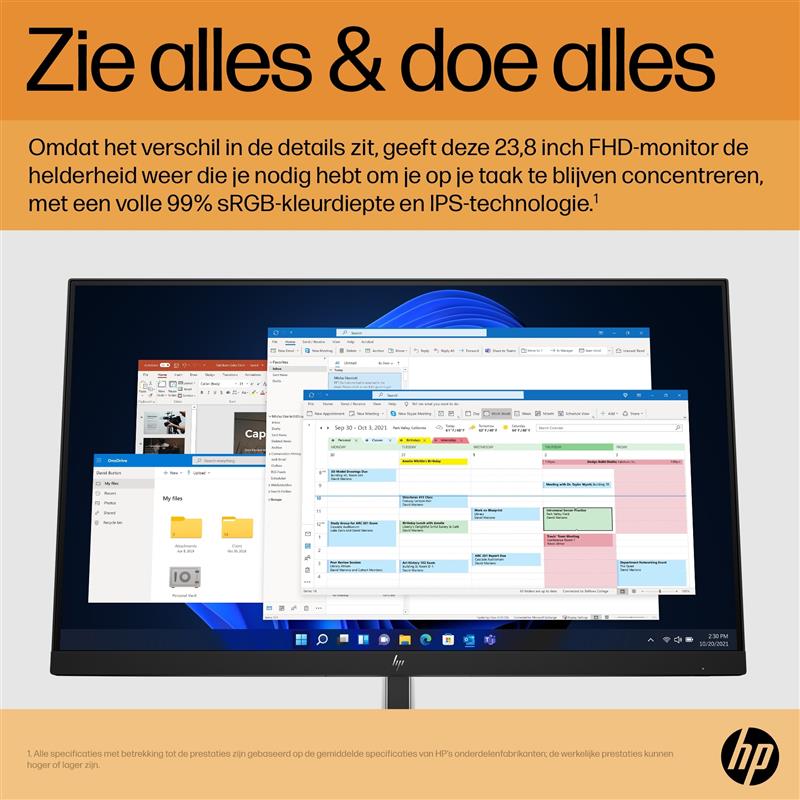 HP E24 G5 FHD-monitor