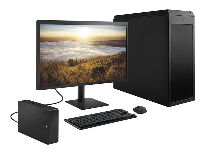 Seagate Expansion Desktop externe harde schijf 18000 GB Zwart