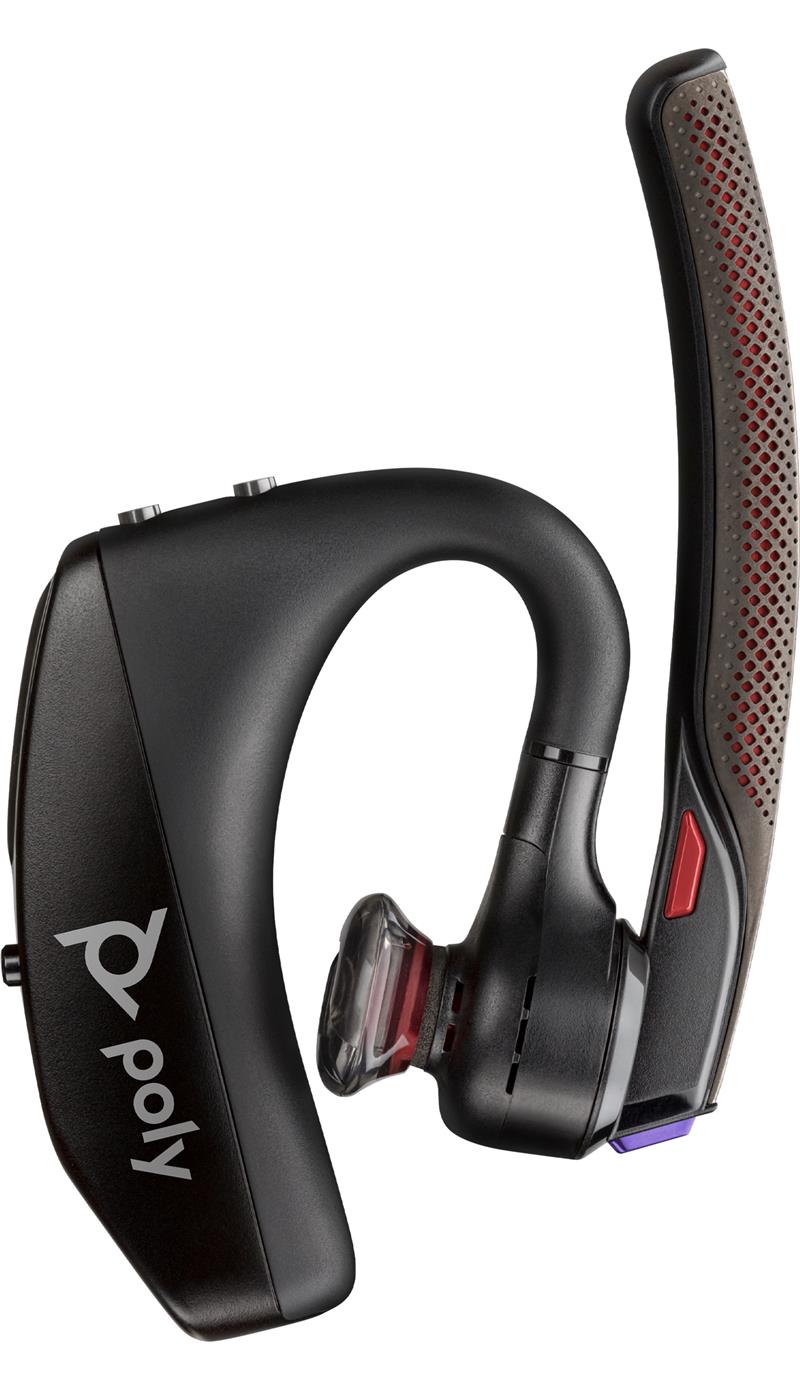 HP Poly Voyager 5200-M Headset Draadloos oorhaak Kantoor/callcenter Micro-USB Bluetooth Zwart