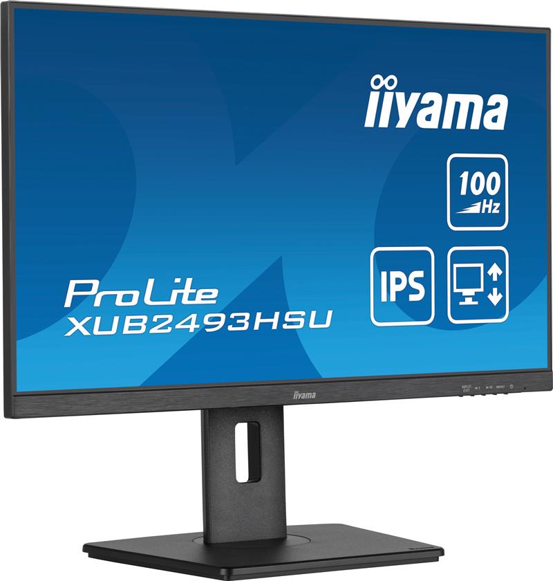 iiyama ProLite computer monitor 60,5 cm (23.8"") 1920 x 1080 Pixels Full HD LED Zwart
