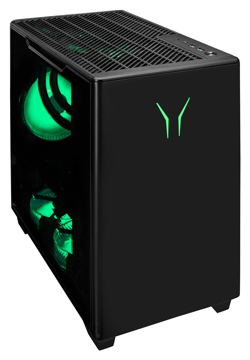 ERAZER Bandit P20 Intel® Core™ i7 i7-14700 32 GB DDR5-SDRAM 1 TB SSD NVIDIA GeForce RTX 4060 Windows 11 Tower PC Zwart