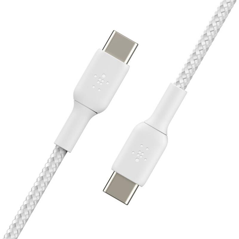 Belkin CAB004BT2MWH2PK USB-kabel 2 m USB 2.0 USB C Wit