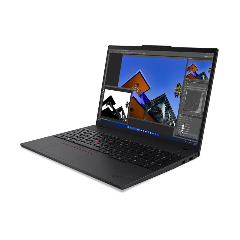 Lenovo ThinkPad T16 Intel Core Ultra 7 155U Laptop 40,6 cm (16"") 32 GB DDR5-SDRAM 1 TB SSD Wi-Fi 6E (802.11ax) Windows 11 Pro Zwart