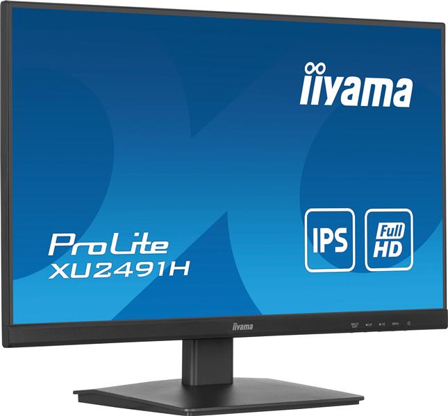 iiyama ProLite XU2491H-B1 computer monitor 60,5 cm (23.8"") 1920 x 1080 Pixels Full HD LED Zwart