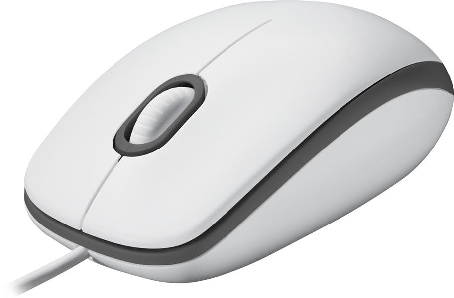 LOGI Mouse M100 - WHITE - EMEA
