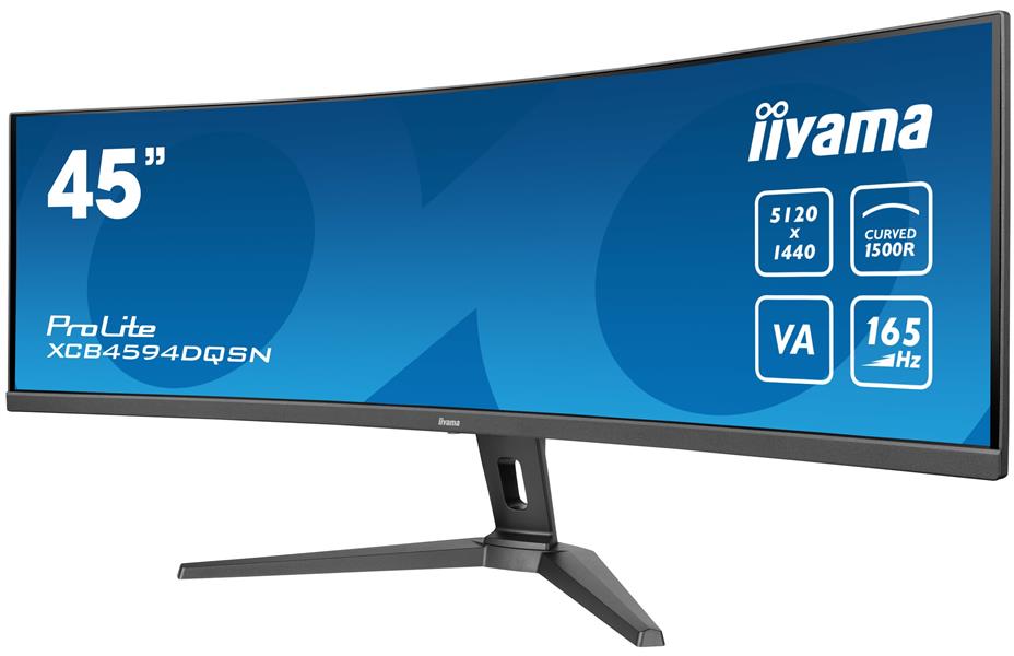 iiyama G-MASTER 45""LCD Curved Bus. UWQHD computer monitor 114,3 cm (45"") 5120 x 1440 Pixels Dual QHD LED Zwart