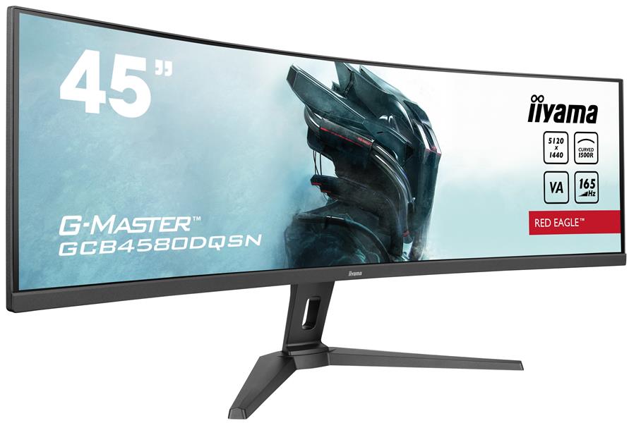 iiyama G-MASTER RED EAGLE CURVED computer monitor 114,3 cm (45"") 5120 x 1440 Pixels Dual QHD LED Zwart