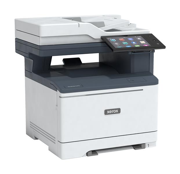 Xerox VersaLink C415 A4 40 ppm dubbelzijdig kopiëren en printen, scannen en faxen, geschikt voor PS3 PCL5e/6 2 laden voor max. 251 vel