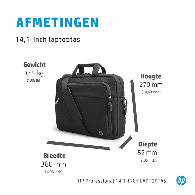HP Professionele Laptoptas van 14,1 inch