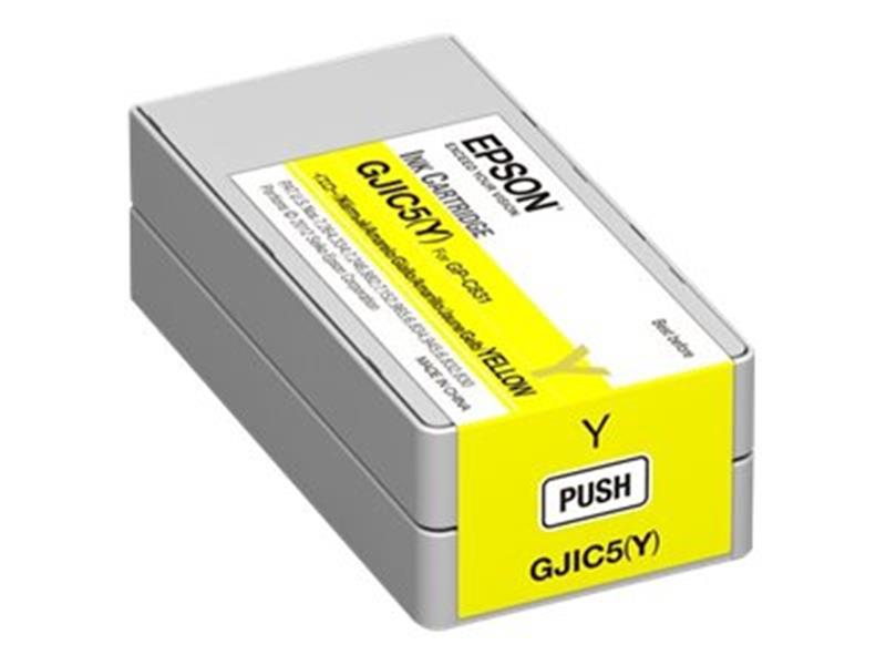 Epson GJIC5(Y): Ink cartridge for ColorWorks C831 (Yellow) (MOQ=10)