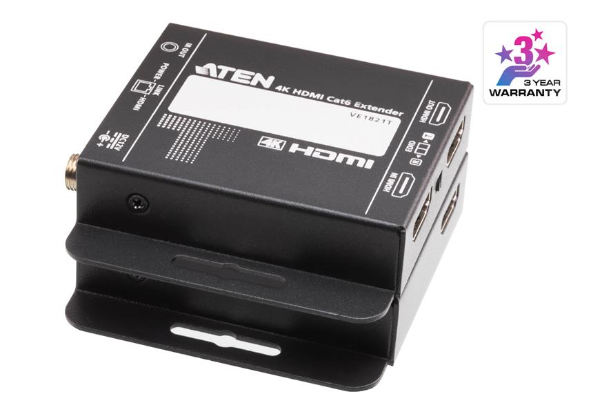 ATEN VE1821-AT-G audio/video extender AV-zender & ontvanger Zwart