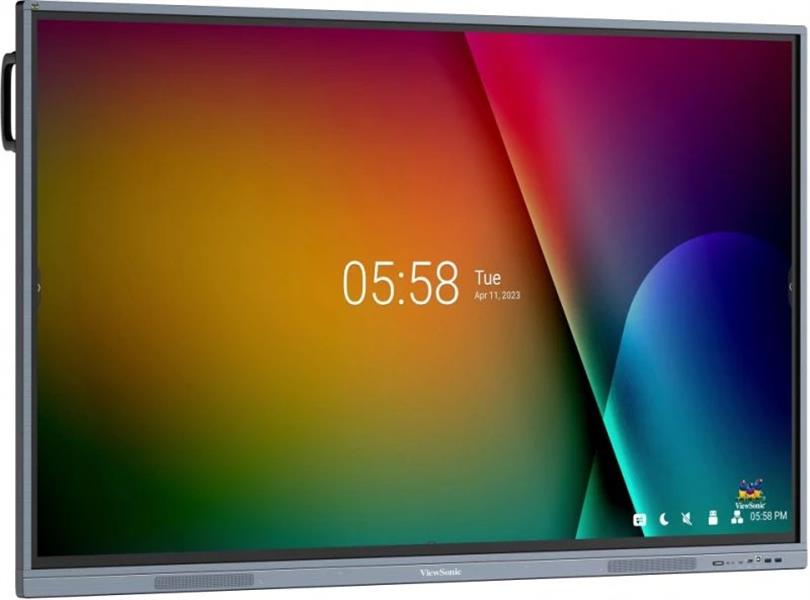 Viewsonic VS IFP 75 40 point 400 NIT Interactief flatscreen 190,5 cm (75"") LCD 350 cd/m² 4K Ultra HD Grijs Touchscreen Type processor Android 11