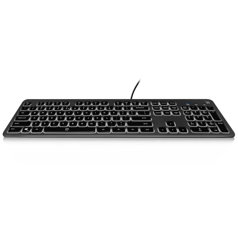 Ewent EW3265 toetsenbord USB QWERTY Zwart