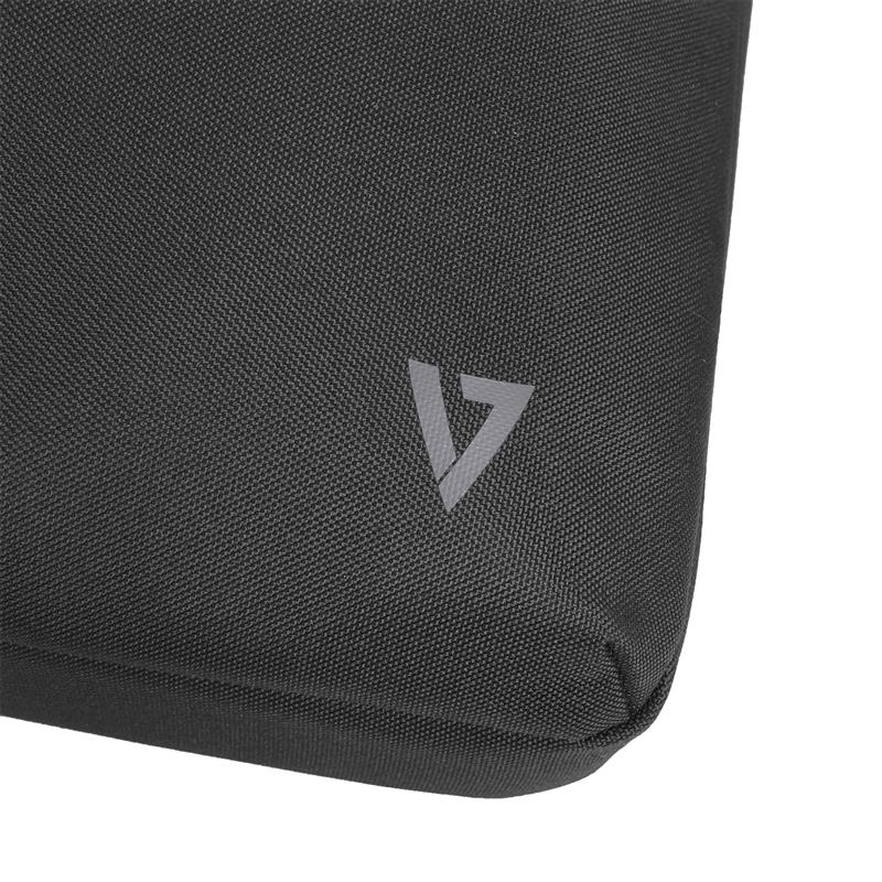 V7 CTP16-ECO2 laptoptas 39,6 cm (15.6"") Aktetas Zwart