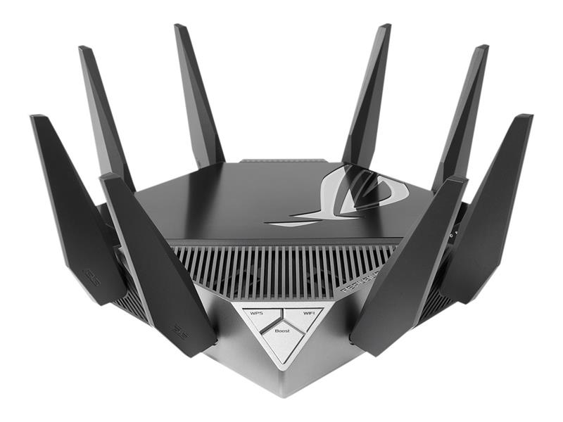 ASUS GT-AXE11000 draadloze router Gigabit Ethernet Tri-band (2,4 GHz / 5 GHz / 6 GHz) Zwart