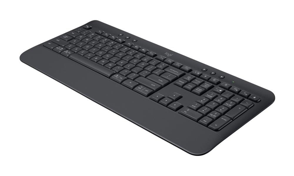 Logitech Signature K650 toetsenbord RF-draadloos + Bluetooth QWERTY US International Grafiet