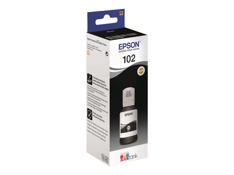 Epson 102 EcoTank Pigment Black ink bottle