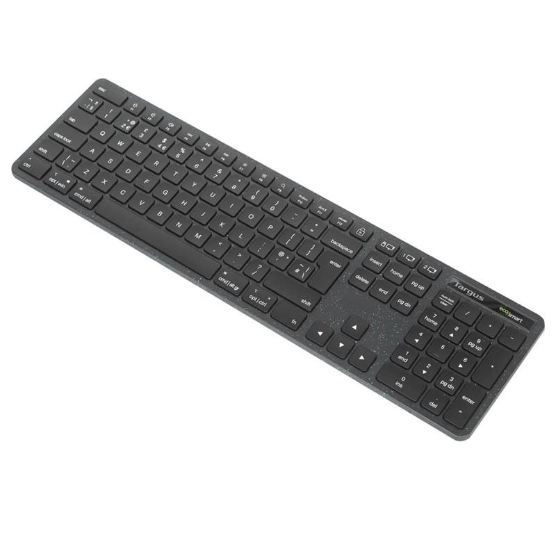 Targus AKB873UK toetsenbord Universeel RF-draadloos + Bluetooth QWERTY Brits Engels Zwart