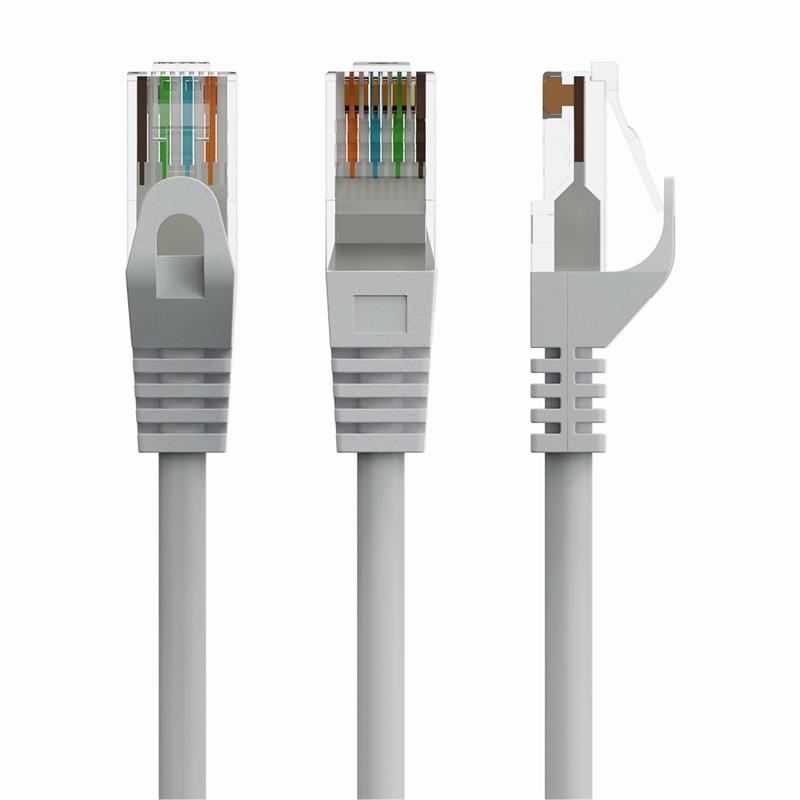 UTP Cat6 patchkabel 2 m grijs