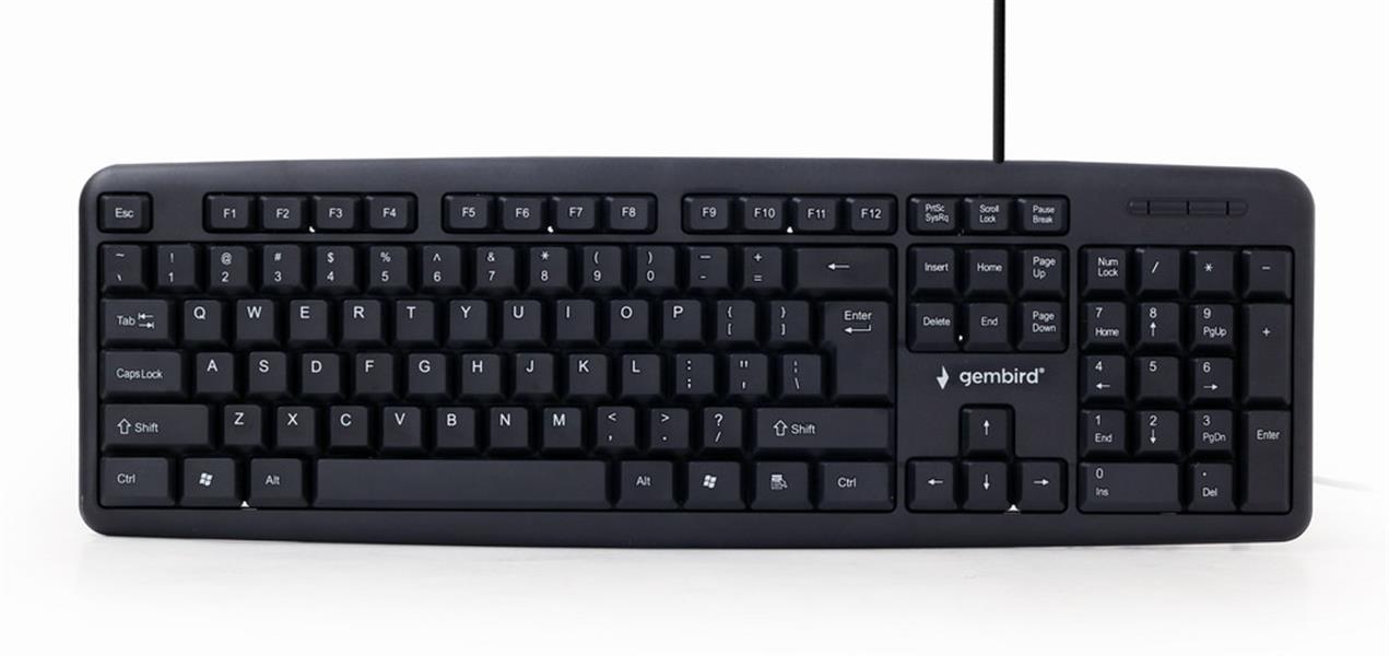 Standaard toetsenbord zwart USB Portugese layout