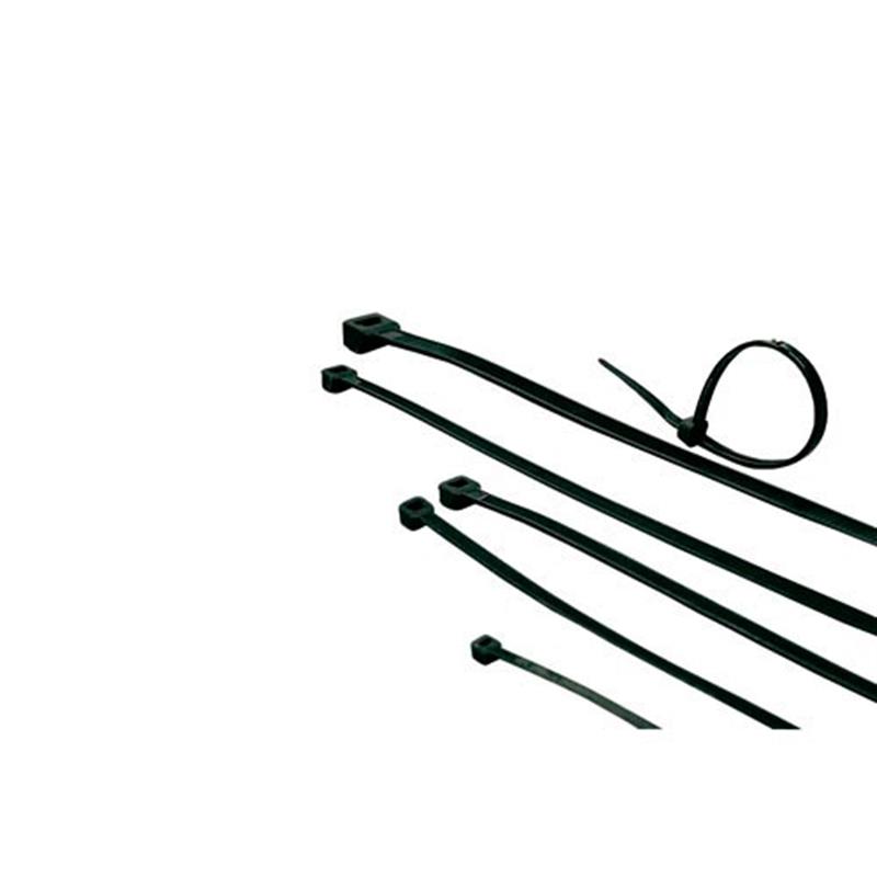 ACT Tie wraps kabelbinders zwart lengte 100 mm breedte 2 5 mm