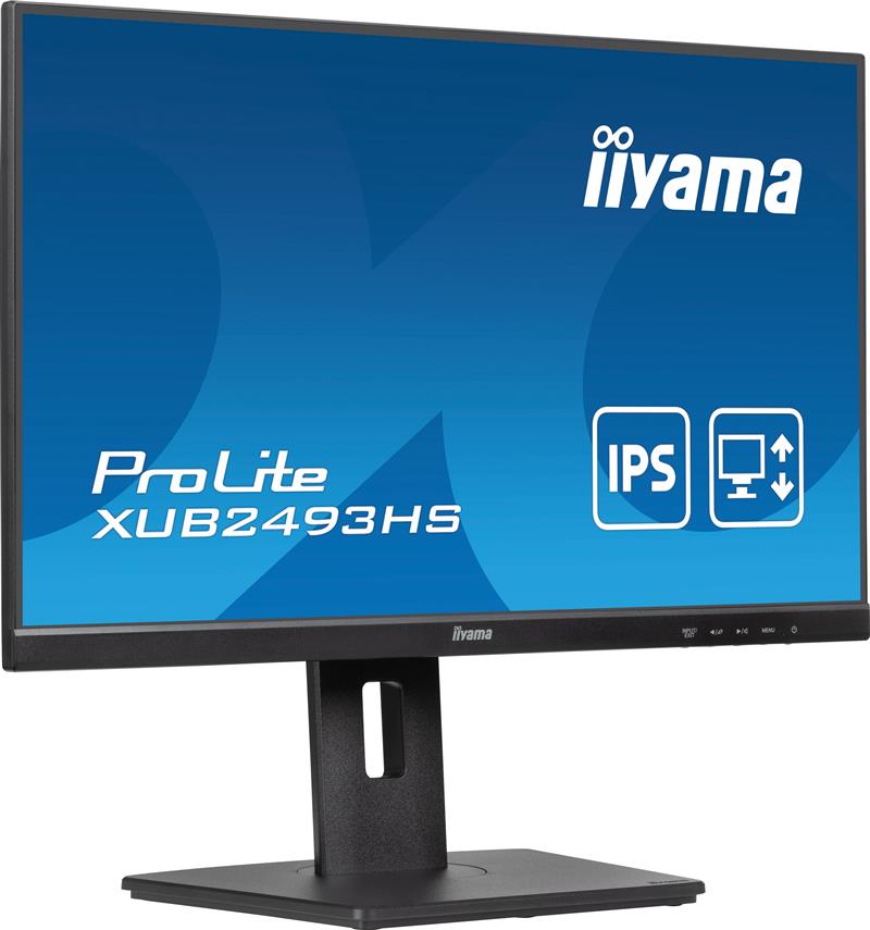 iiyama ProLite XUB2493HS-B6 computer monitor 60,5 cm (23.8"") 1920 x 1080 Pixels Full HD LED Zwart