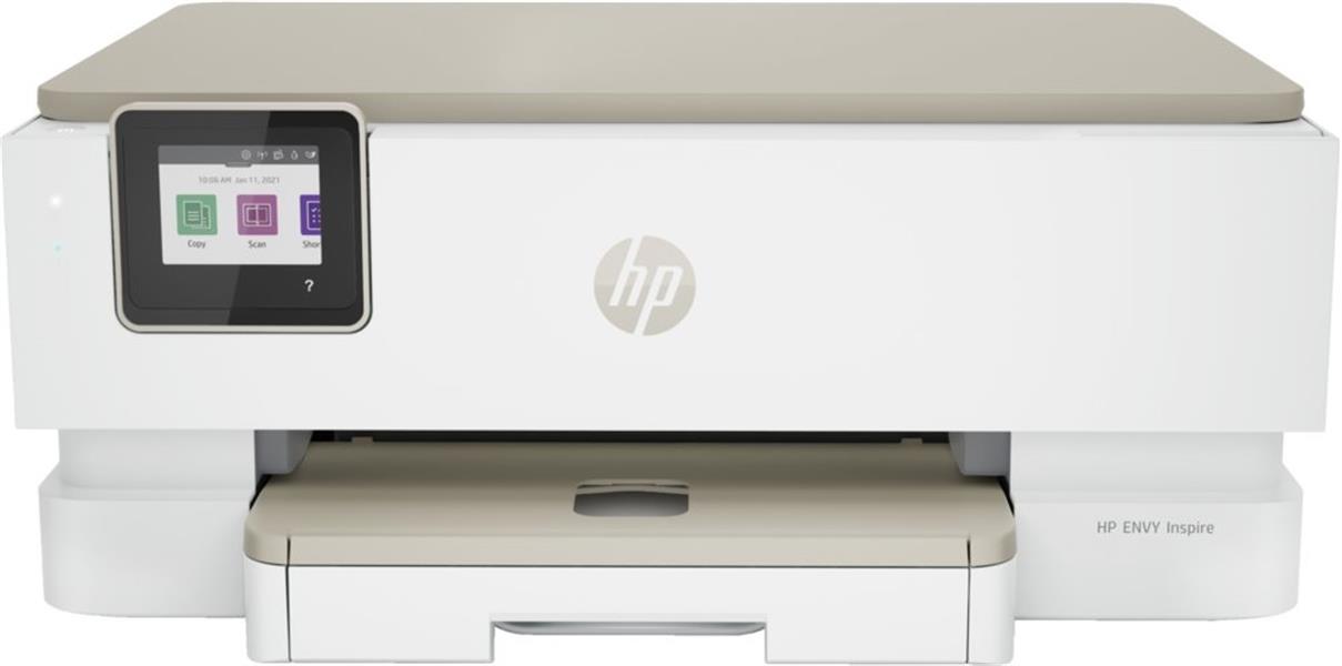 HP ENVY HP Inspire 7220e All-in-One printer, Kleur, Printer voor Home, Printen, kopiëren, scannen, Draadloos; HP+; Geschikt voor HP Instant Ink; Scan 