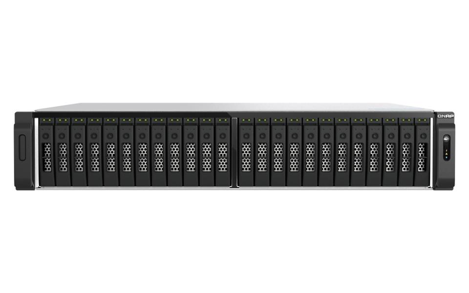 QNAP TS-H3077AFU-R5-32G data-opslag-server NAS Rack (2U) AMD Ryzen™ 5 32 GB DDR5 Zwart, Metallic