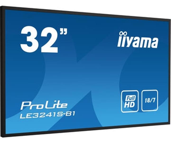 iiyama LE3241S-B1 beeldkrant Digitale signage flatscreen 80 cm (31.5"") 350 cd/m² Full HD Zwart 18/7