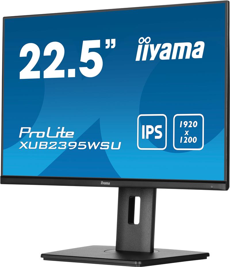 iiyama ProLite XUB2395WSU-B5 computer monitor 57,1 cm (22.5"") 1920 x 1200 Pixels WUXGA LCD Zwart