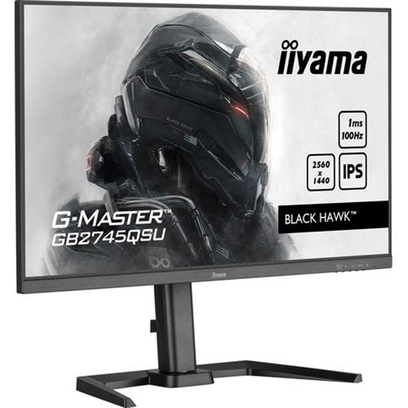 iiyama G-MASTER 27\W LCD WQHD Business/Gaming IPS 100Hz computer monitor LED
