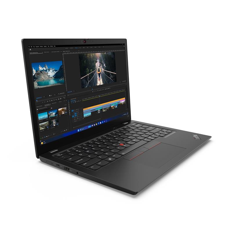 Lenovo ThinkPad L13 Intel Core Ultra 7 155U Laptop 33,8 cm (13.3"") WSXGA 16 GB LPDDR5-SDRAM 512 GB SSD Wi-Fi 6E (802.11ax) Windows 11 Pro Zwart