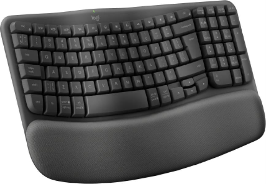 Logitech Wave Keys toetsenbord RF-draadloos + Bluetooth QWERTY US International Grafiet