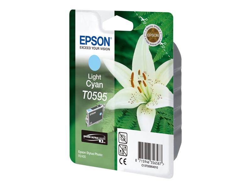 Epson Lily inktpatroon Light Cyan T0595 Ultra Chrome K3