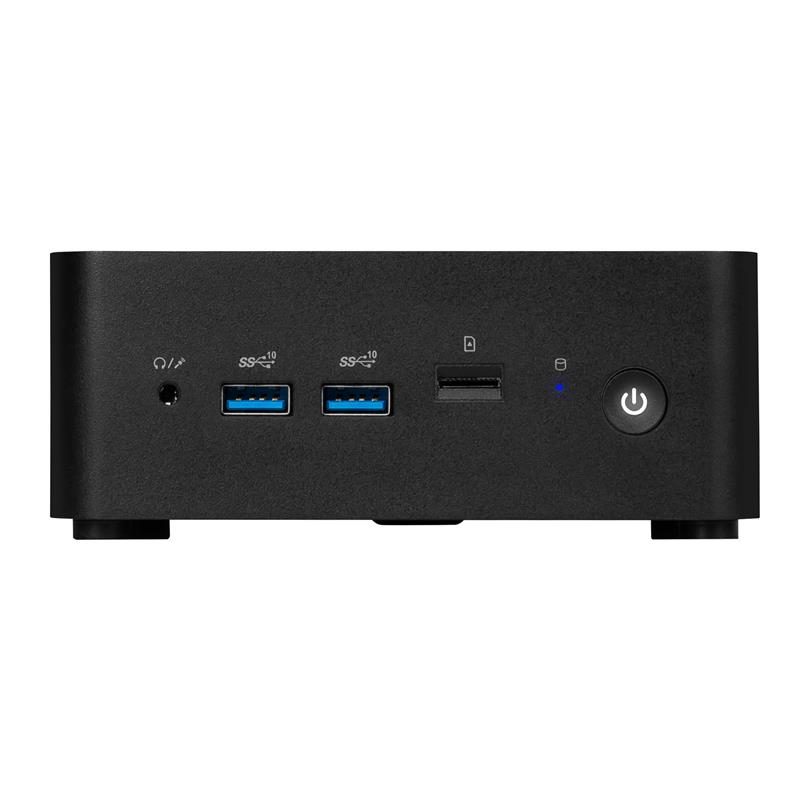 MSI Cubi NUC 1M-001EU Intel Core 7 150U 16 GB DDR5-SDRAM 1 TB SSD Windows 11 Pro 0.84L sized PC Mini PC barebone Zwart